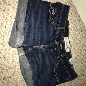 Denim Hollister Shorts